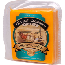Сир Old Irish Creamery Red Cheddar молодий 53.5% 200 г mini slide 1