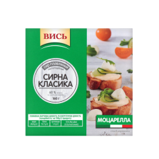 Сир плавлений Вись Моцарелла 60% пастоподібний 160 г mini slide 1