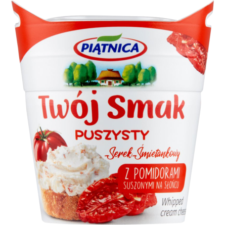 Крем сыр Twoj Smak Piatnica сливочный с сушеными томатами 60% 150 г