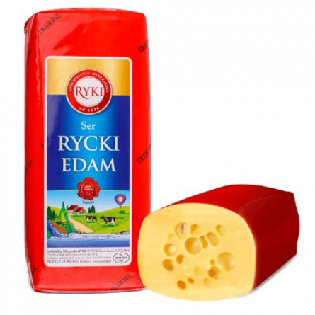 Сир Ryki ЕДАМ Рицький 45% ваговий