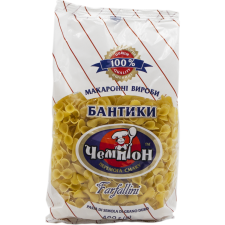 Макарони Чемпіон Бантики 400 г mini slide 1