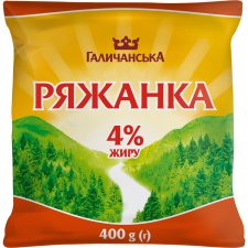 Ряжанка Галичина 4% 400 г mini slide 1