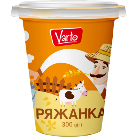 Ряжанка Varto 4% 300 г