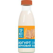 Йогурт Гормолзавод Зерновий хліб 2,5% 500г mini slide 1