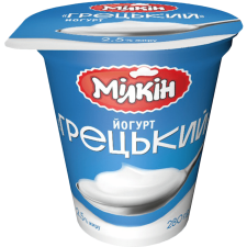 Йогурт Мілкін Грецький 2.5% 280 г mini slide 1