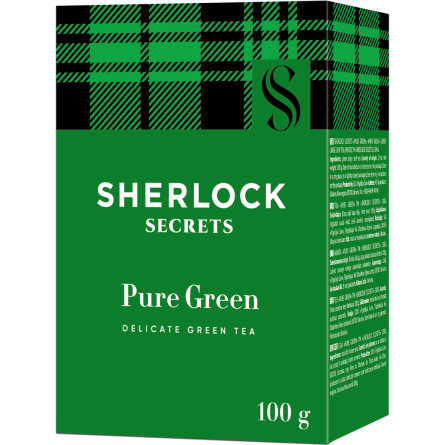 Чай зелений Sherlock Secrets Pure Green 100 г