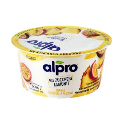 Продукт соєвий ферментований Alpro ананас-маракуйя 135г
