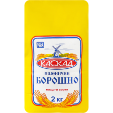Борошно пшеничне Каскад вищого сорту 2 кг mini slide 1