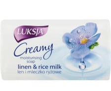 Крем-мило Luksja Linen rice milk 90 г mini slide 1