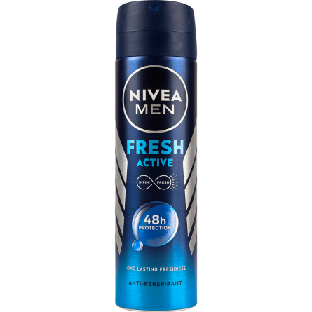 Антиперспирант Nivea Men Fresh Active 150 мл