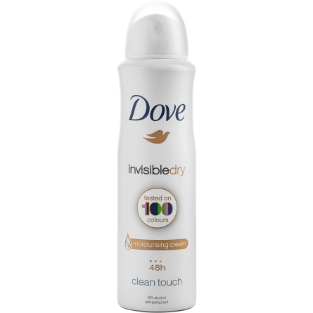 Дезодорант Dove Invisible Dry женский спрей 150 мл