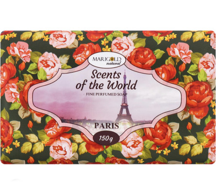 Мыло Marigold Natural Scents of the World Paris парфюмированное 150 г slide 1
