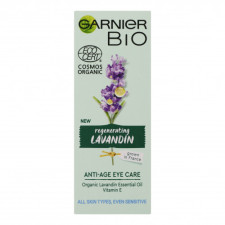 Крем для шкіри навколо очей Garnier антивіковий Regenerating lavandin Bio, 15 мл mini slide 1