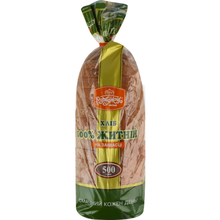 Хліб Рум'янець 100% житній 500 г slide 1