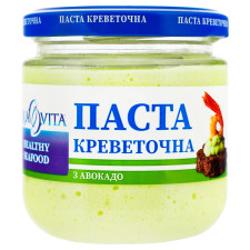 Паста Aqua Vita креветочная с авокадо 150г mini slide 1