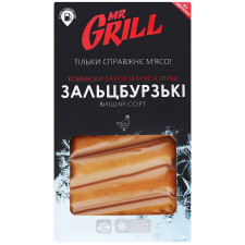 Ковбаски Grill Зальцбурзькі напівкопчені заморожені в/г 330г mini slide 1