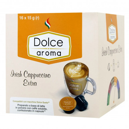 Кава Dolce Aroma Irish Cappuccino в капсулах 240г slide 1