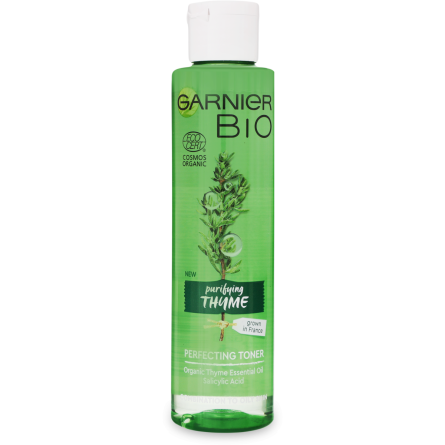 Тонік Garnier Bio Purifying thyme для шкіри обличчя 150 мл