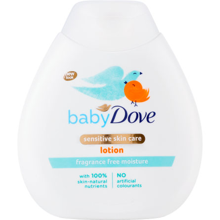 Лосьйон для тіла Dove Baby Fragrance Free Moisture для дітей 200 мл slide 1