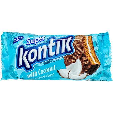 Печиво Konti Super-kontik з кокосом 90 г slide 1