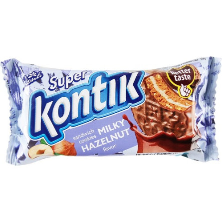 Печенье Konti Super-kontik с фундуком 90 г