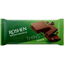 Вафлі Choco Sandwich Thins Roshen м/у 55г mini slide 1