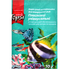 Корм для акваріумних риб Topsi Пластівці 10 г mini slide 1