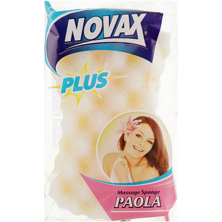 Губка банная Novax Paola 1 шт