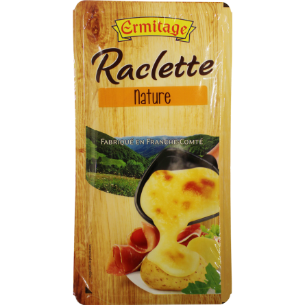 Сир Ermitage Raclette нарізка 45% 200 г slide 1