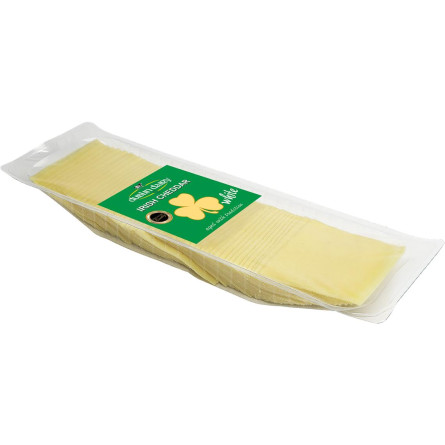 Сыр Dublin Dairy белый чеддер ирландский нарезанный, весовой