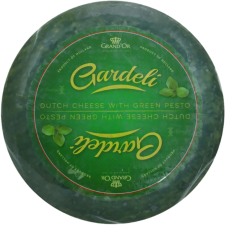 Сыр Gardeli Гауда песто зеленый 50%, весовой mini slide 1