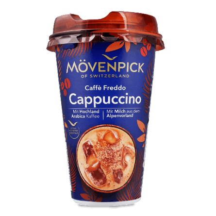 Напій кавовий Movenpick Капучино з молоком