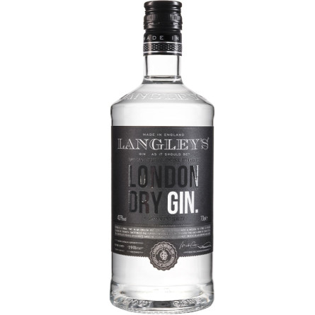 Джин Ланглей'с, Лондон Драй / Langley's, London Dry, 41.7%, 0.7л slide 1