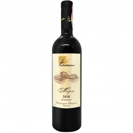 Вино Колоніст Мерло красное сухое 14% 0,75л slide 1