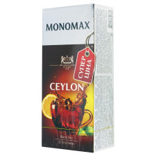 Чай чорний Мономах Цейлон 1,5г*25шт mini slide 1