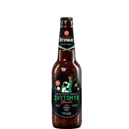 Пиво Житомир, Волынский Бровар / Shytomyr, Volynski Browar, 4.5%, 0.35л slide 1