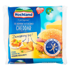 Сыр Хохланд Чеддер плавленный 40% 130г mini slide 1