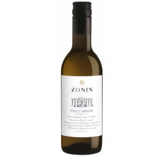 Вино Zonin Pinot Grigio Friuli біле сухе 12% 250мл mini slide 1