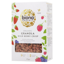 Гранола з лісовими ягодами BIONA ORGANIC 375 г mini slide 1