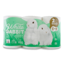 Папір туалетний Grite White Rabbit mini slide 1
