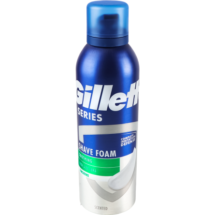 Пена для бритья Gillette Series Soothing 200мл