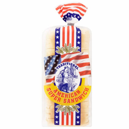 Хлеб Quality Bakers Американский Супер Сэндвич нарезанный 750г