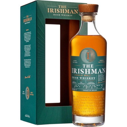 Виски Айришмен, Сингл Молт / The Irishman, Single Malt, 40%, 0.7л