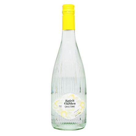 Напій слабоалкогольний Spirits Garden Gin &amp; Tonic Sicilian Lemon 7,3% 0,75л