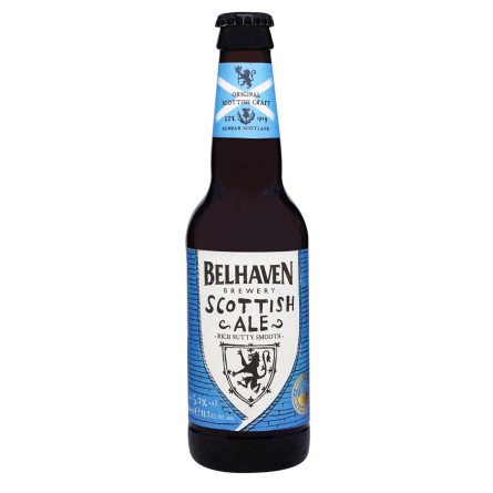 Пиво темне Belhaven Scottish Ale 5,2% 0,33л с/пл