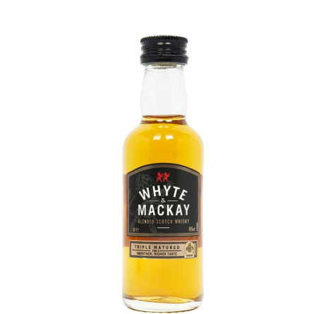 Виски Уайт энд Маккей / Whyte &amp; Mackay, 40%, 0.05л