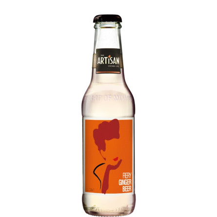 Напиток газированный Артизан, Файри Джинджер Бир / Artisan, Fiery Ginger Beer, 0.2л