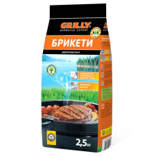 Брикет деревновугільний BBQ Master 2,5 кг mini slide 1