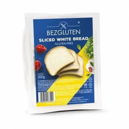 Хлеб Bezgluten белый резанный 300г