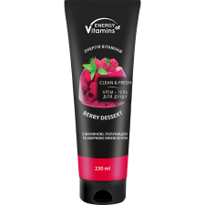 Крем-гель для душу Energy Of Vitamins Berry Dessert 230 мл mini slide 1